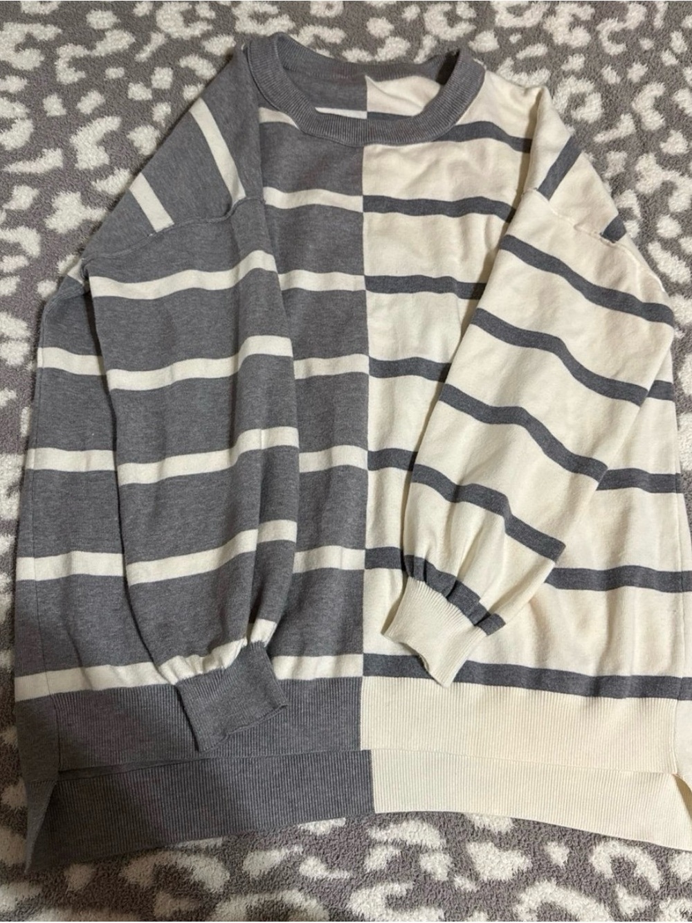 Women’s Striped Sweater XL